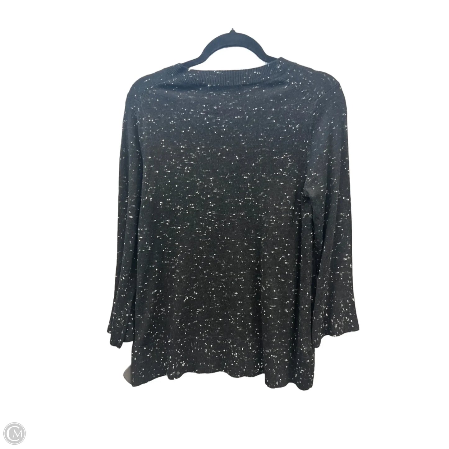 Top Long Sleeve By Loft In Black, Size: M