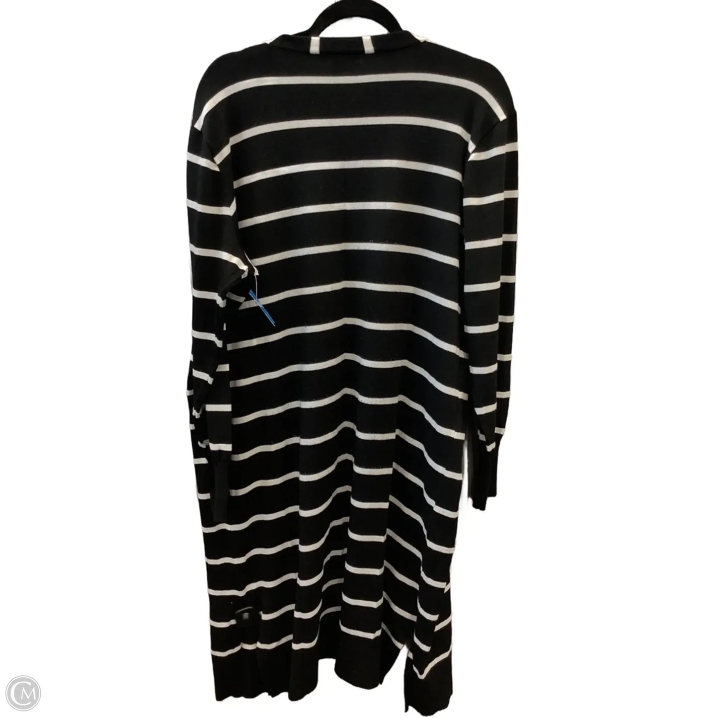 Cardigan By Nine West In Striped Pattern, Size: L