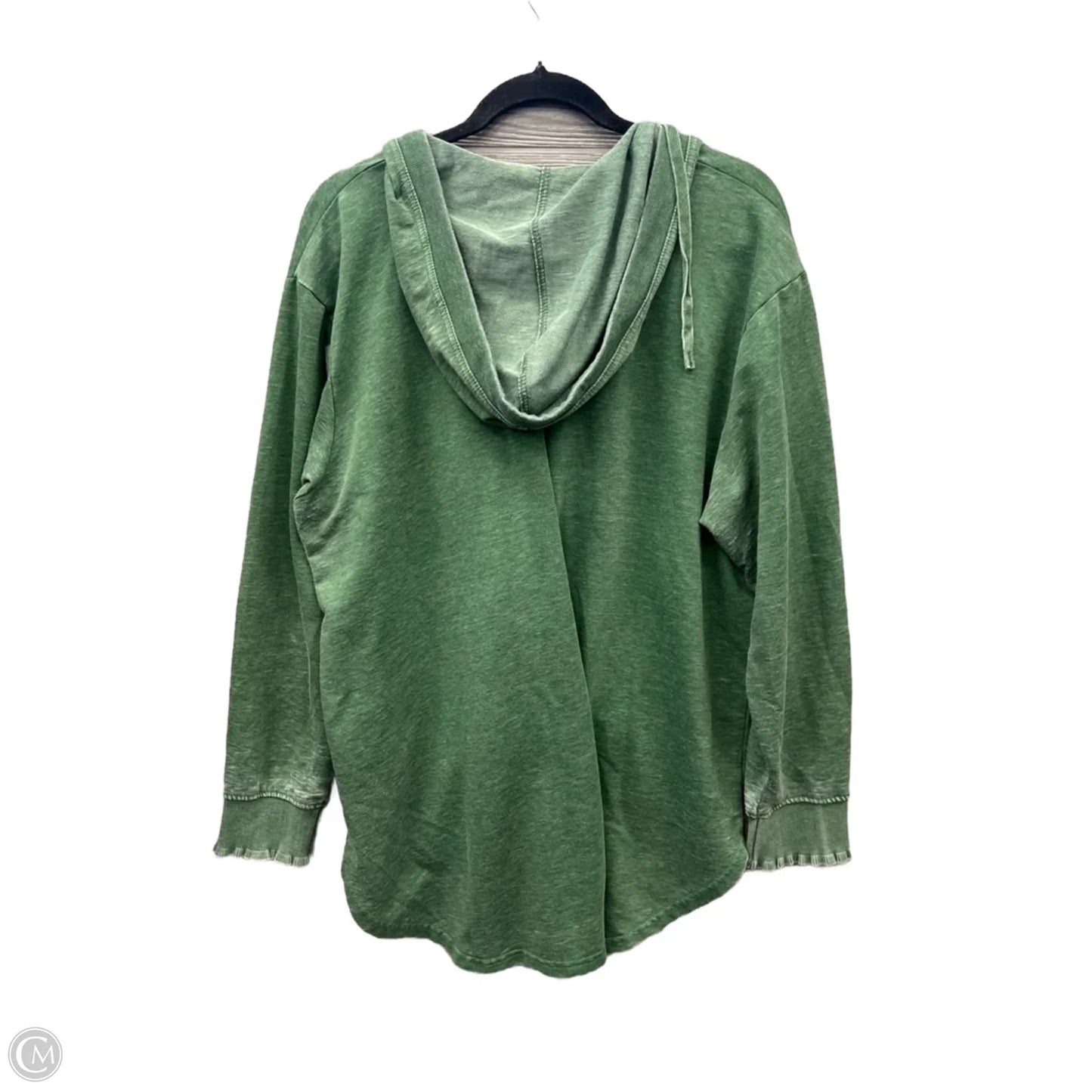 Sweatshirt Hoodie By Jane And Delancey In Green, Size: 1x