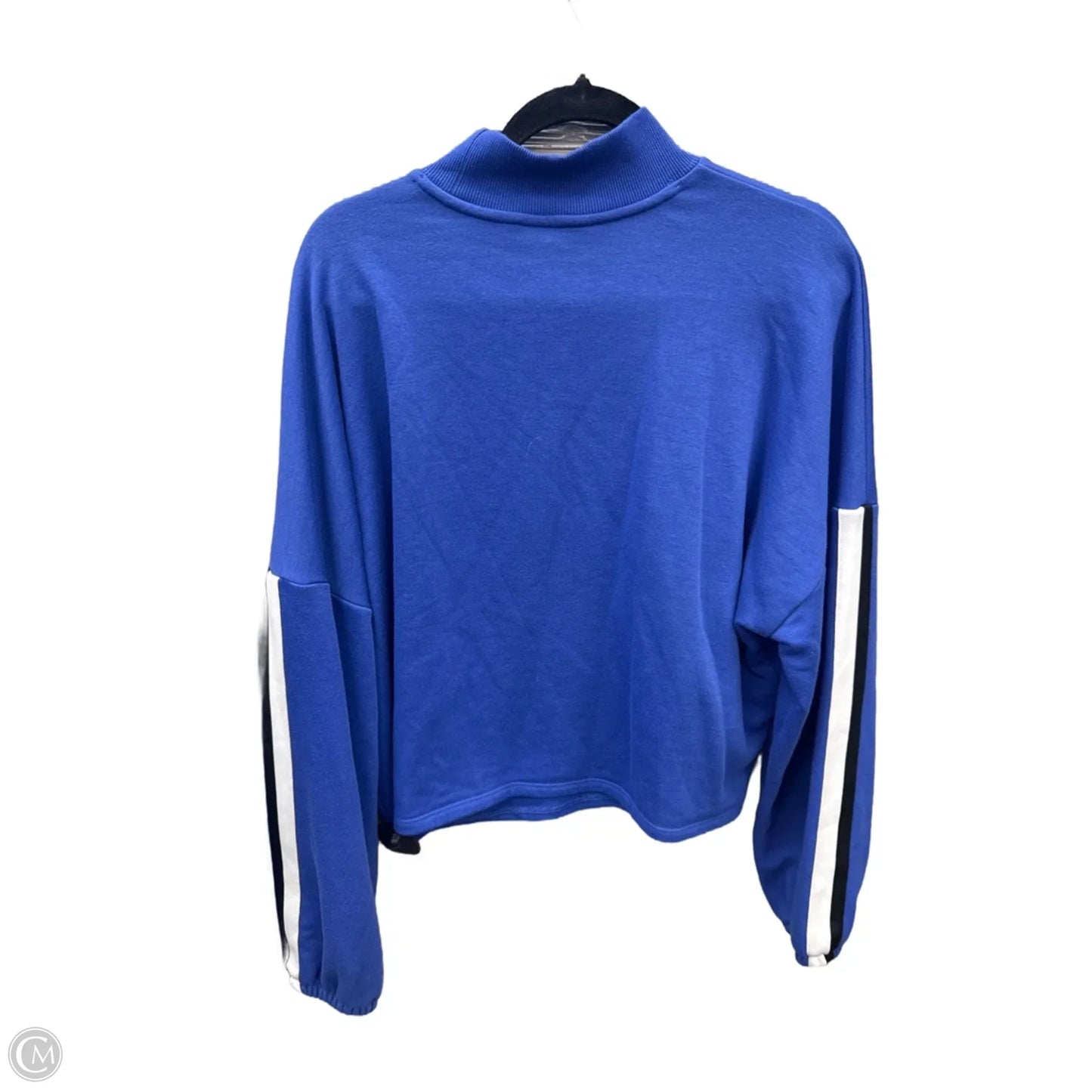 Sweatshirt Crewneck By Clothes Mentor In Blue, Size: L