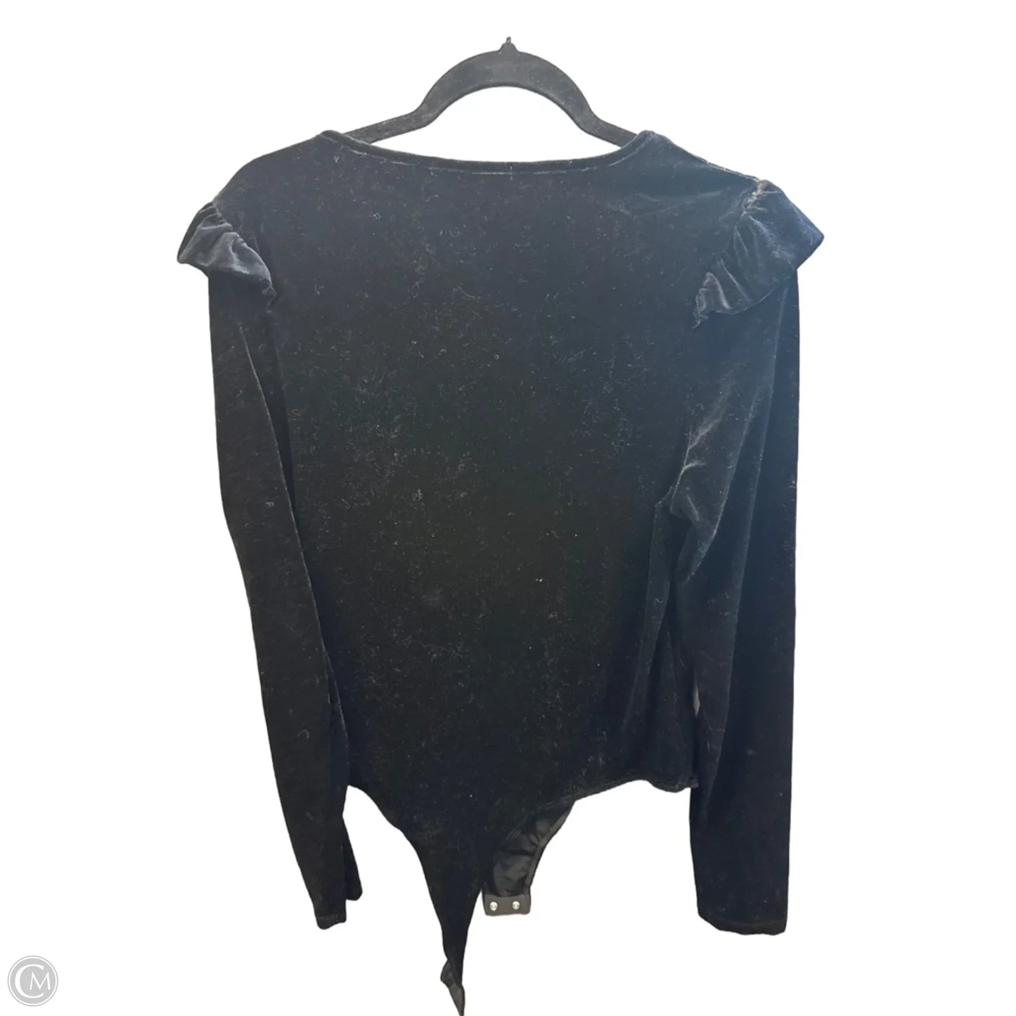 Top Long Sleeve By Celebrity Pink In Black, Size: Xl