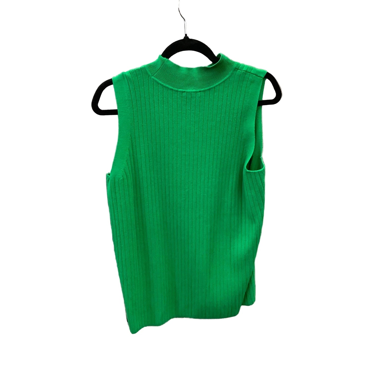 Top Sleeveless By Talbots In Green, Size: 1x