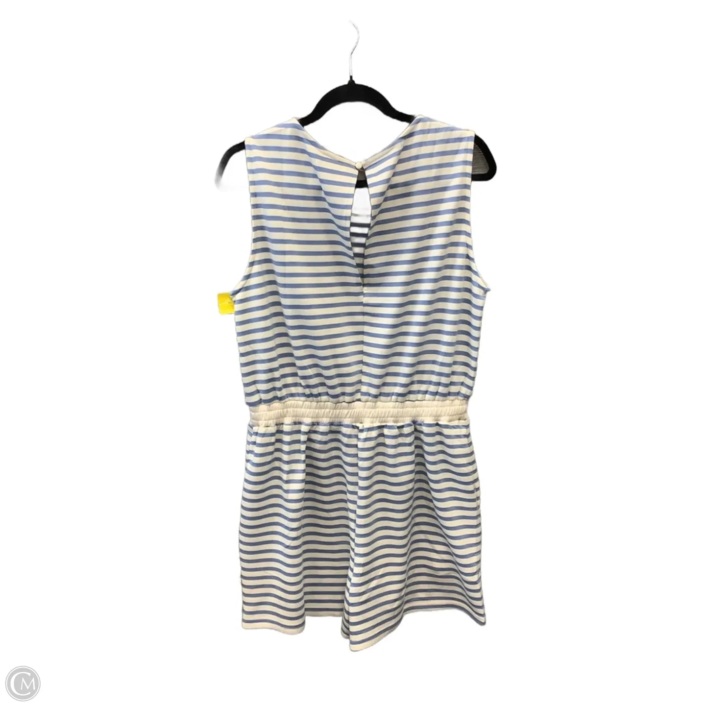 Romper By Clothes Mentor In Striped Pattern, Size: L