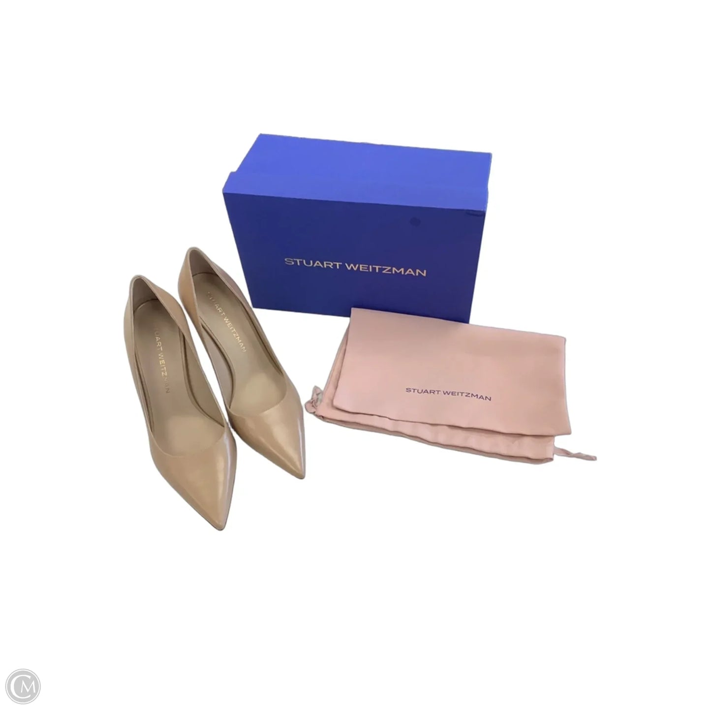Shoes Designer By Stuart Weitzman In Tan, Size: 10