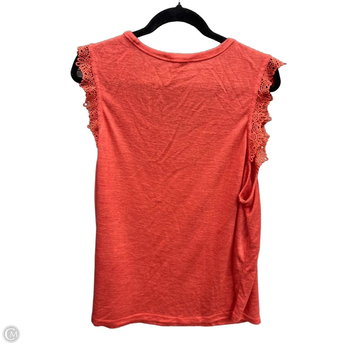 Top Sleeveless By Falls Creek In Orange, Size: 3x