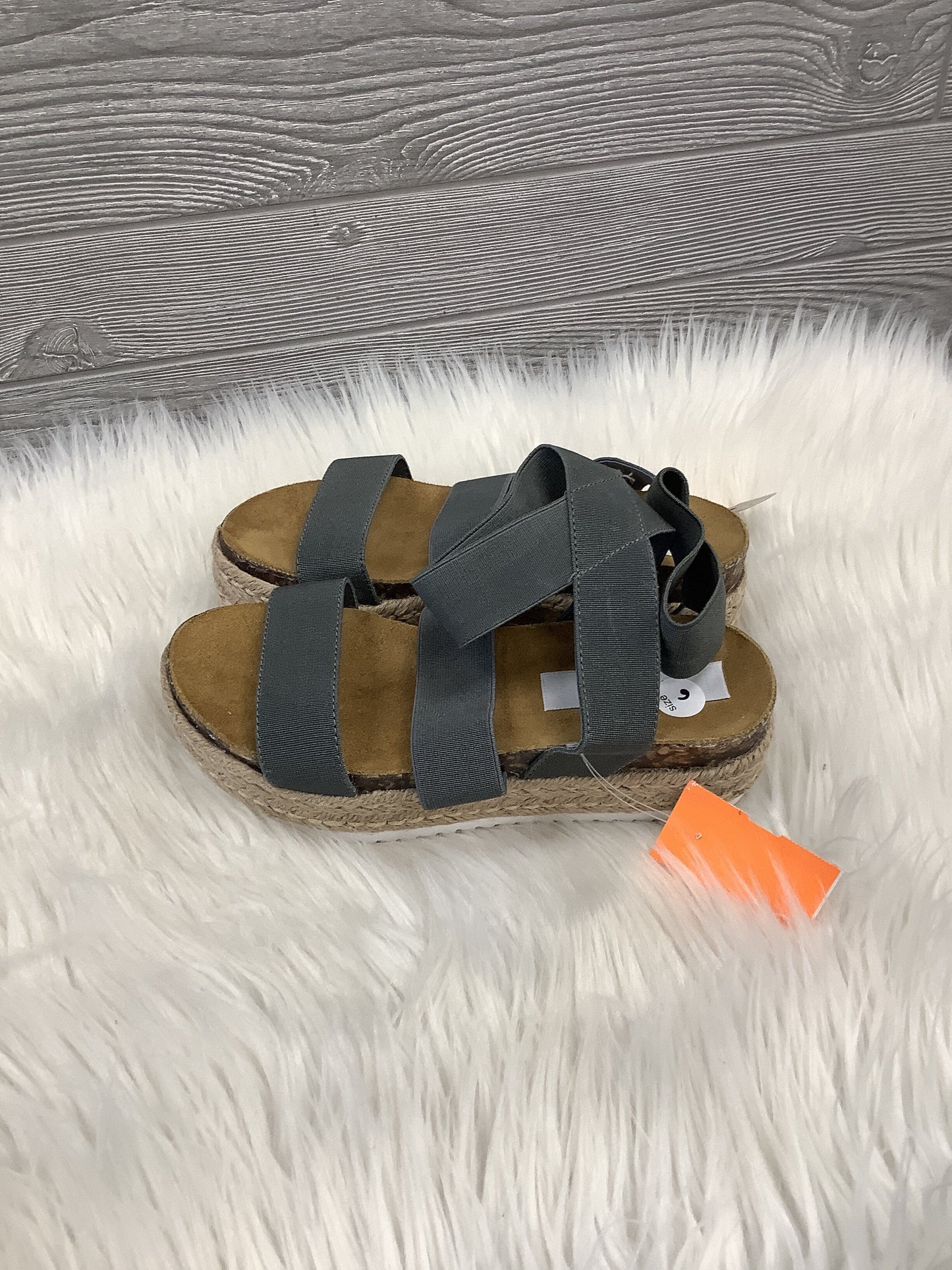 Sandals Heels Platform By Steve Madden Size: 6