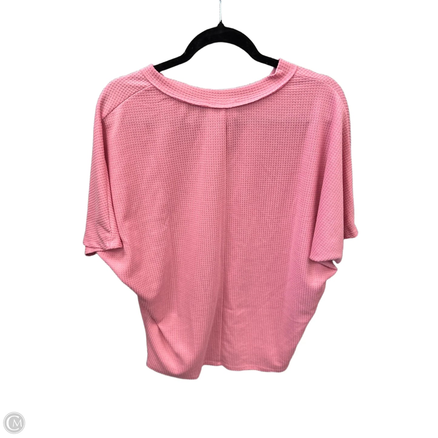 Top Short Sleeve By Andree By Unit In Pink, Size: M