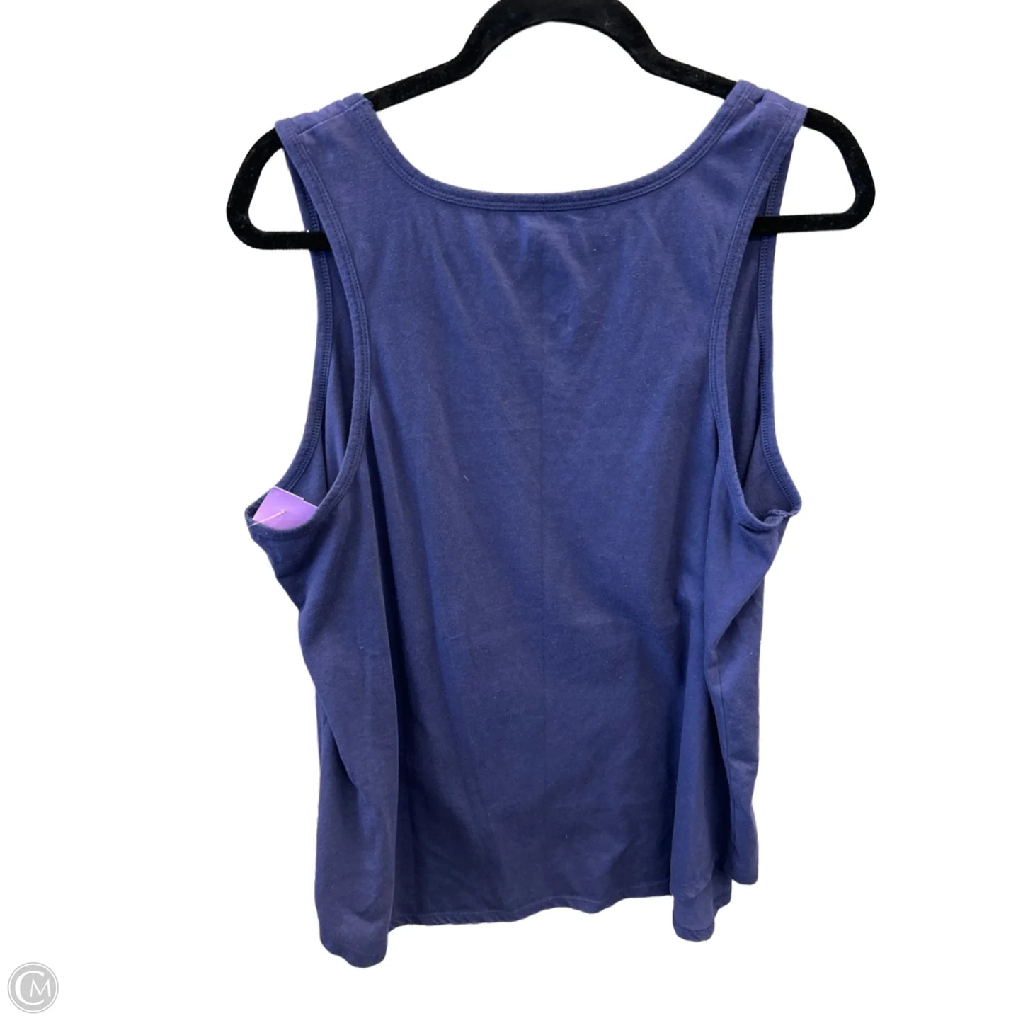 Athletic Tank Top By Danskin Now In Blue, Size: 2x