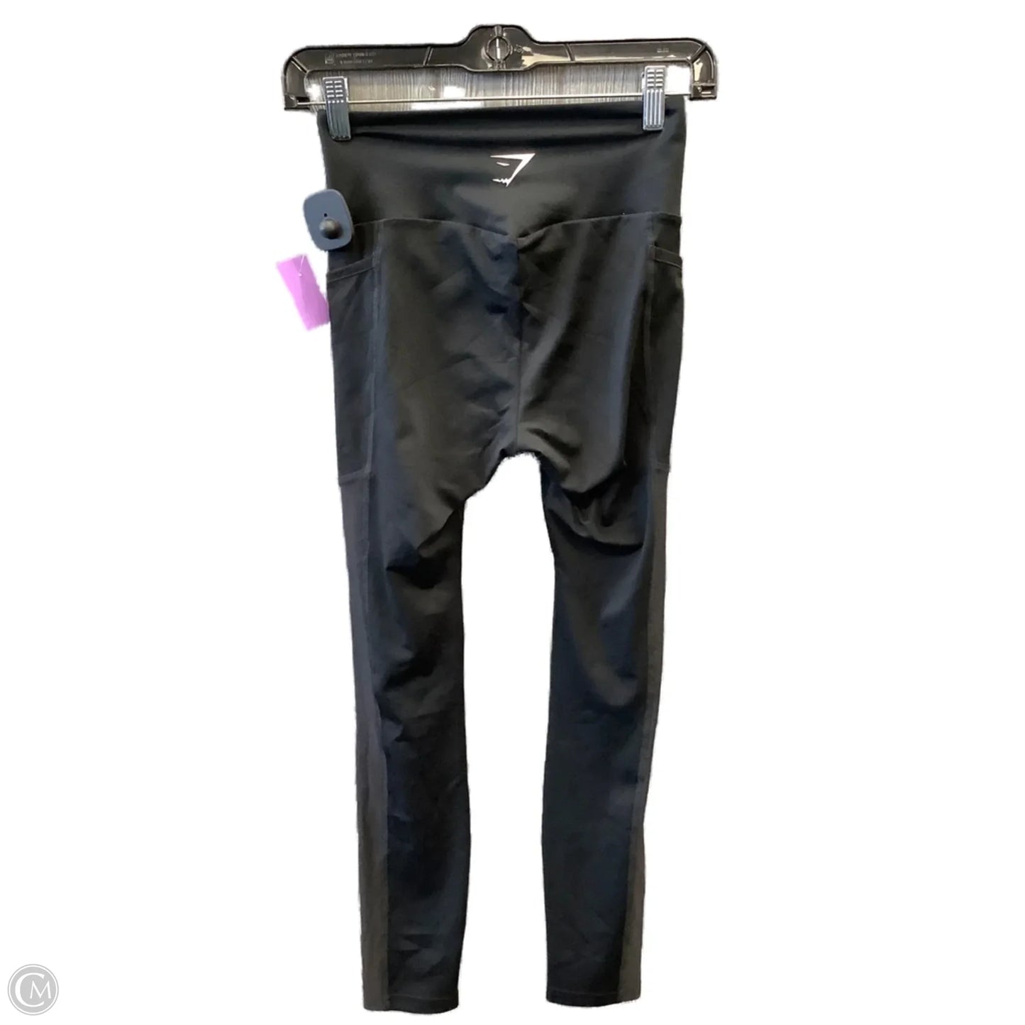 Athletic Leggings By Gym Shark In Black, Size: S