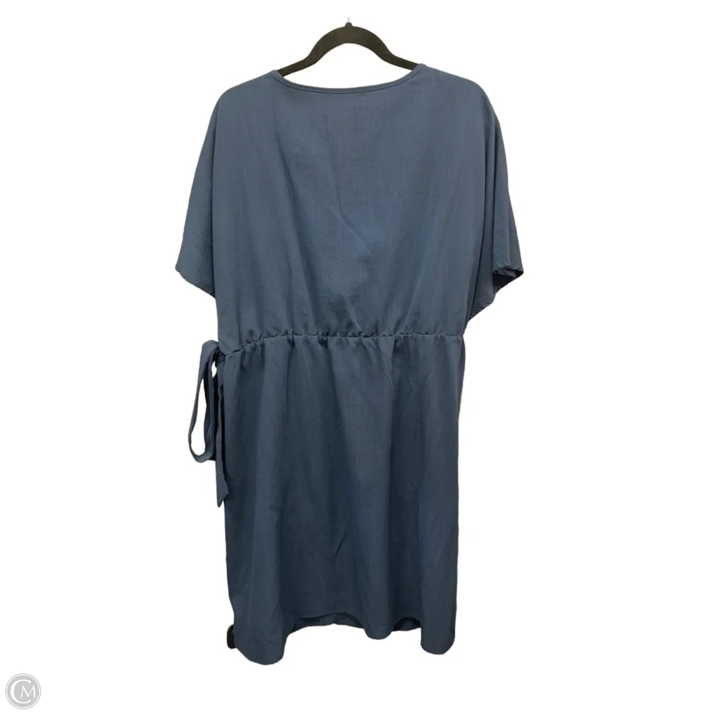 Dress Casual Midi By Clothes Mentor In Navy, Size: 1x