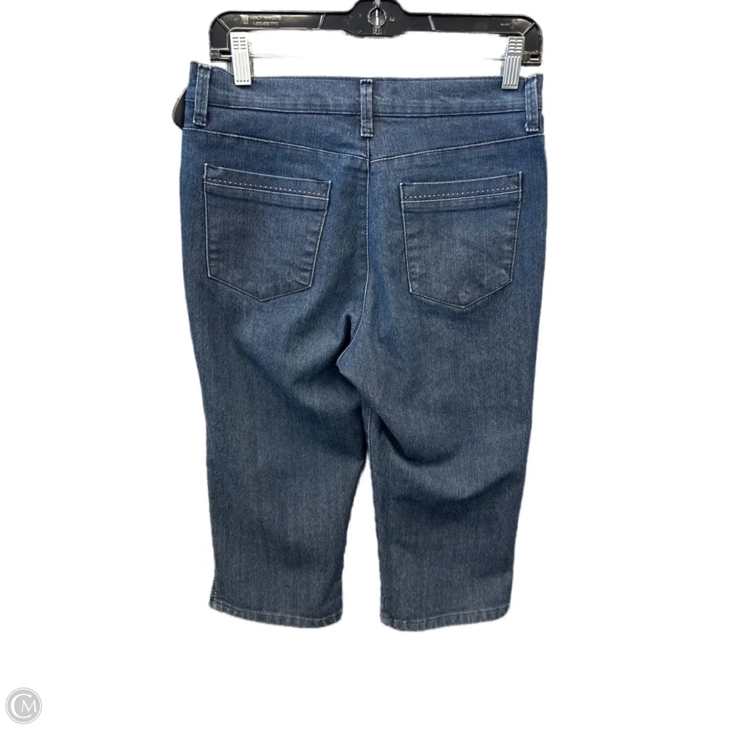 Capris By Lee In Blue Denim, Size: 8
