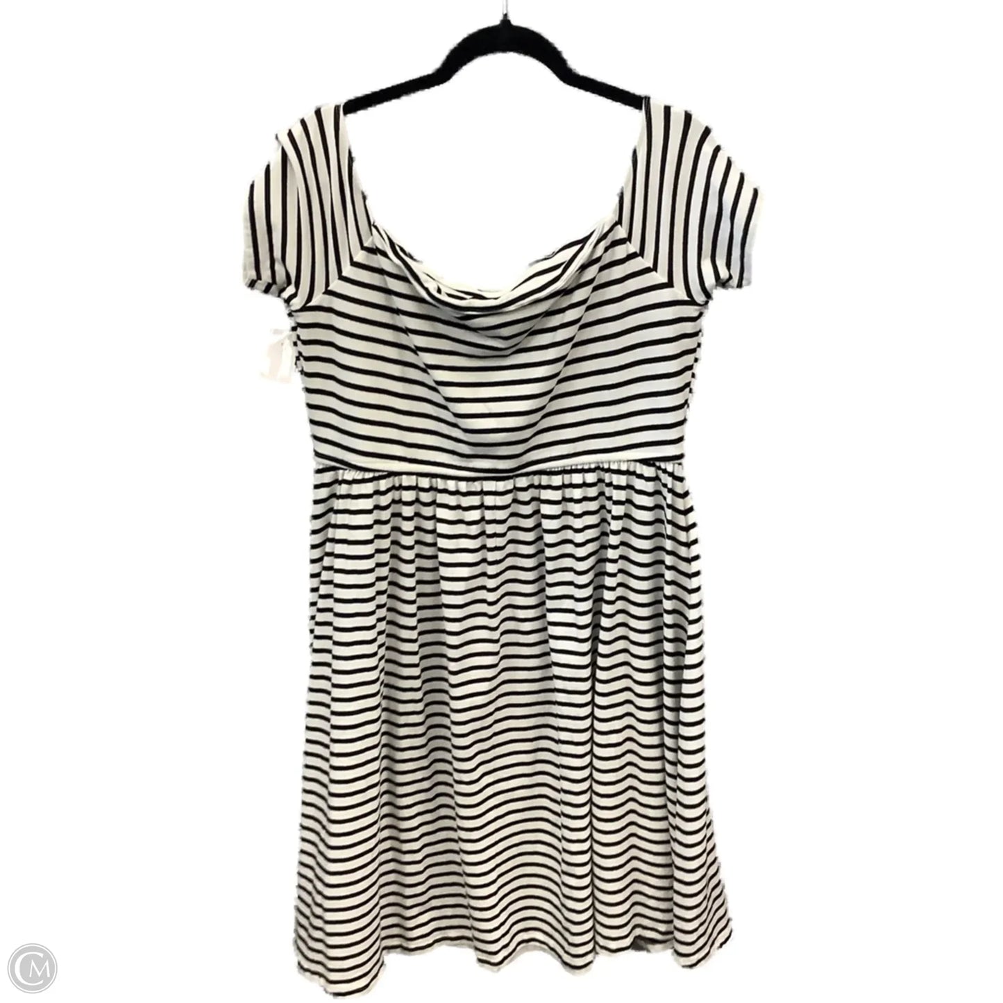Dress Casual Midi By Who What Wear In Striped Pattern, Size: Xxl