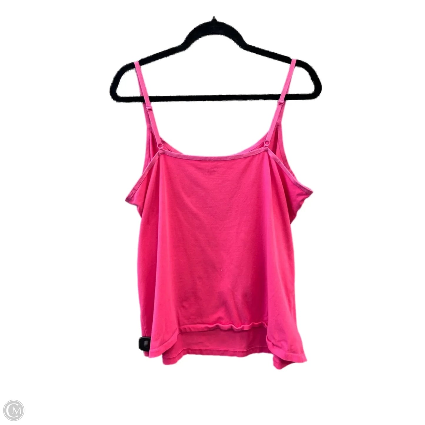 Top Cami By Cj Banks In Pink, Size: 1x