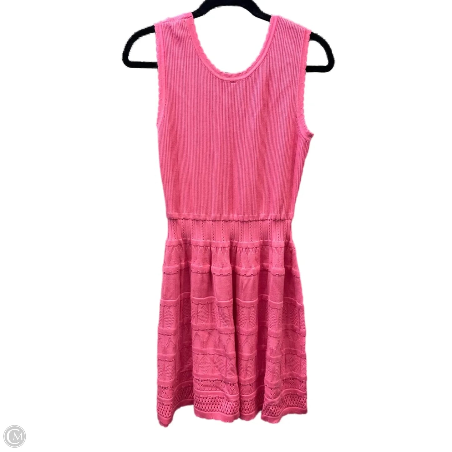 Dress Casual Midi By Clothes Mentor In Pink, Size: L
