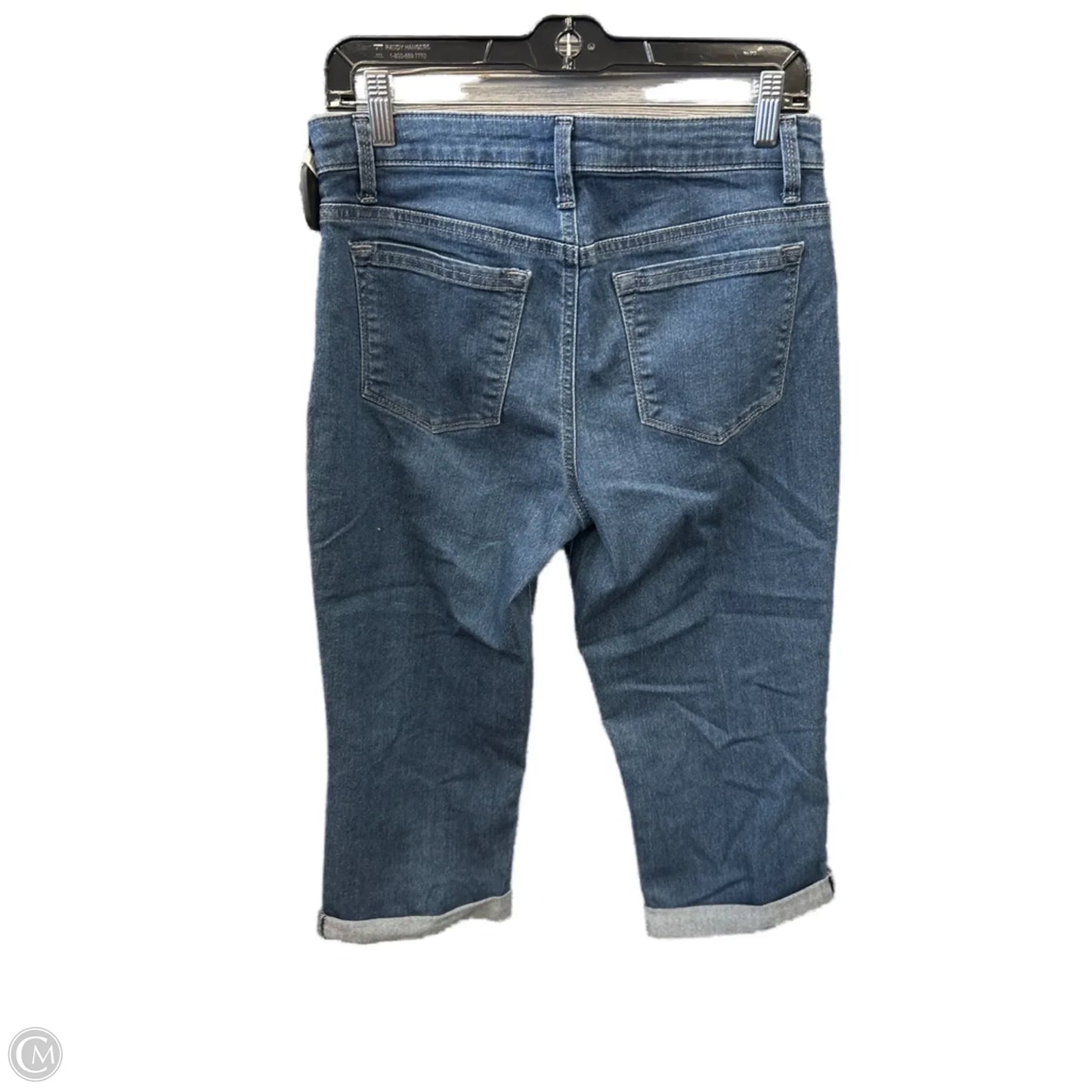 Capris By Riders In Blue Denim, Size: 6