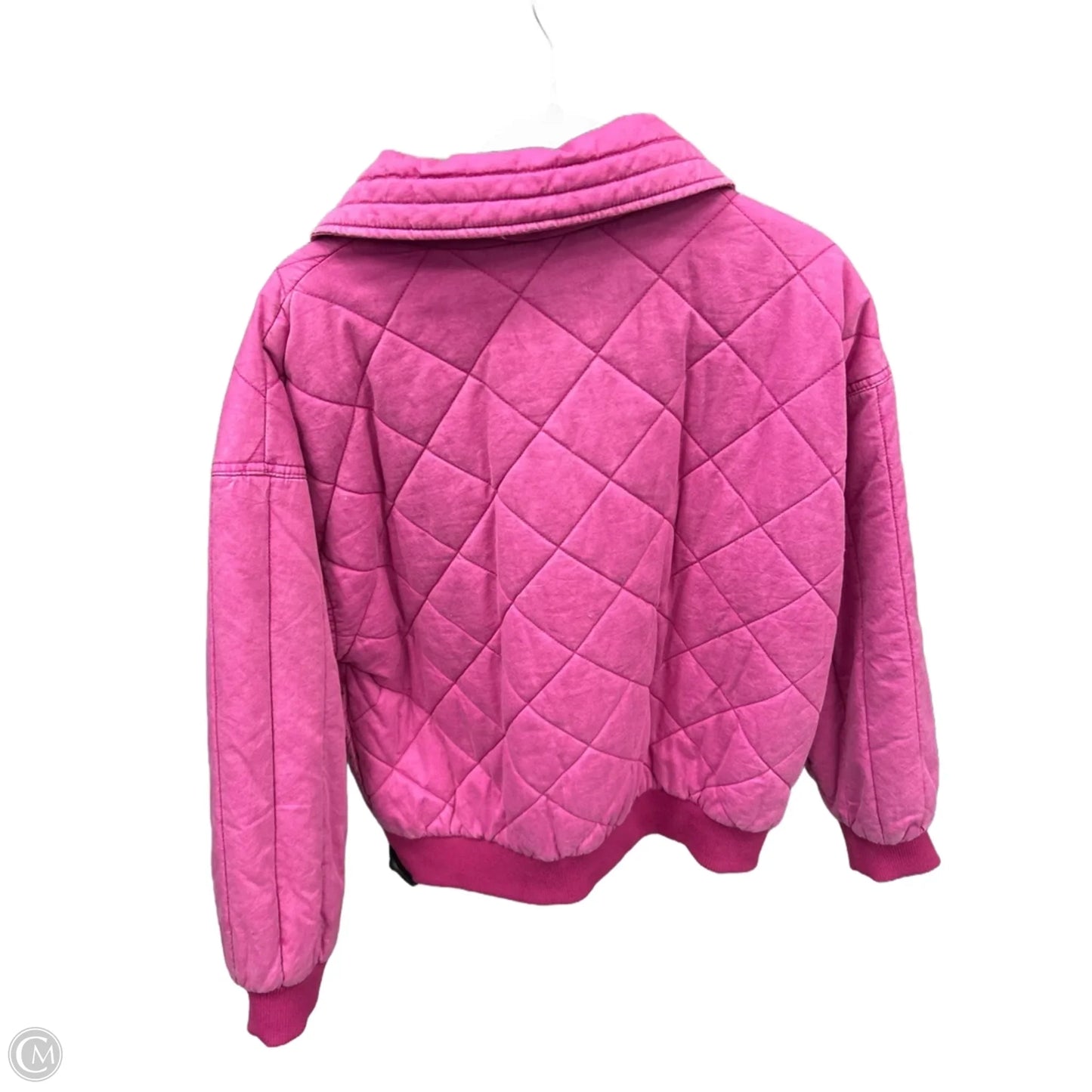 Jacket Puffer & Quilted By Wild Fable In Pink, Size: S