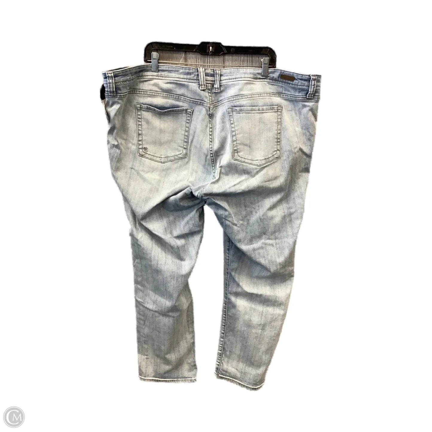 Jeans Boyfriend By Kut In Blue Denim, Size: 24