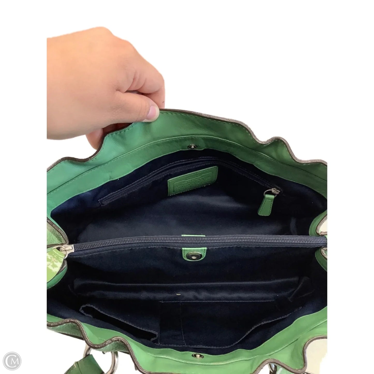 Handbag Designer By Coach, Size: Medium