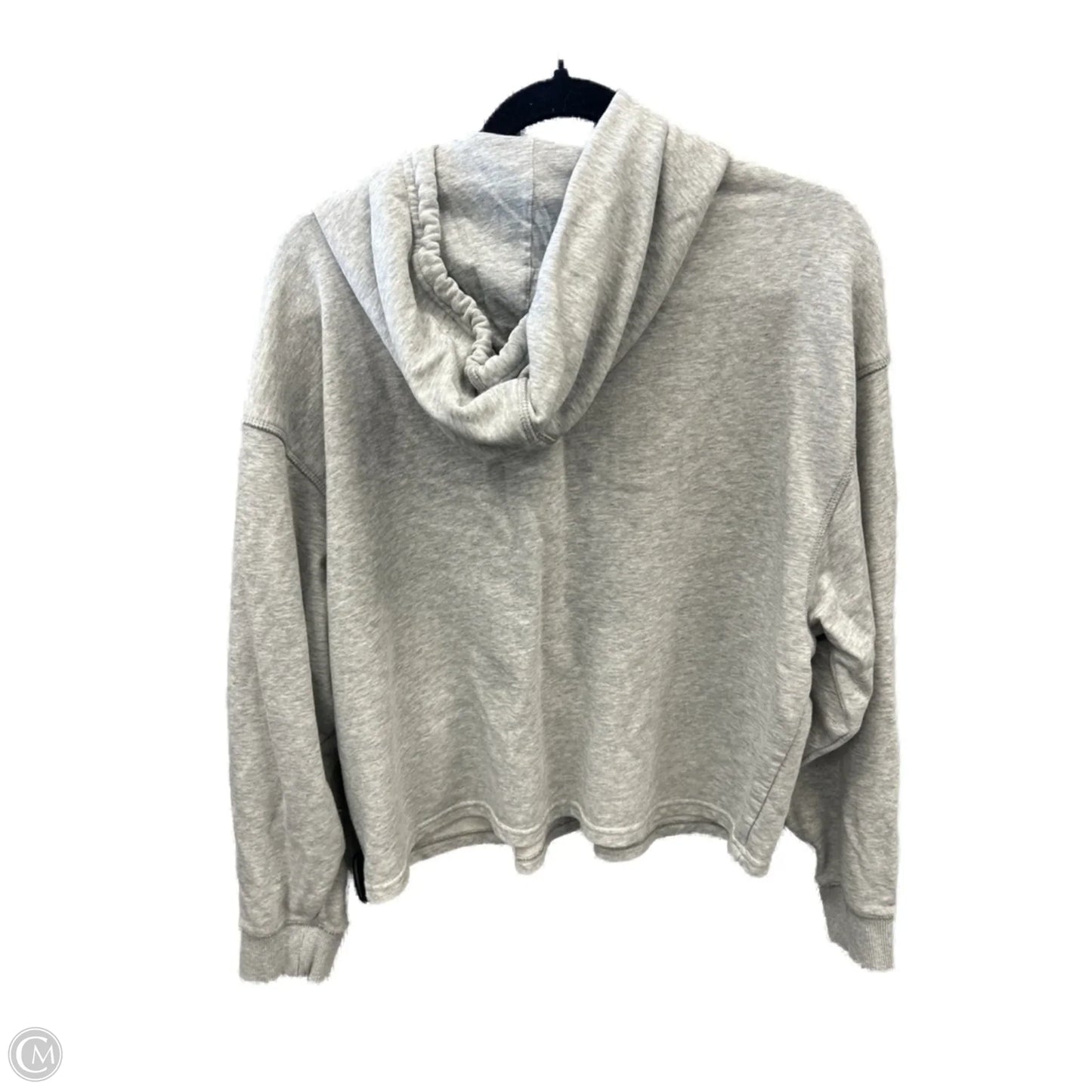 Sweatshirt Hoodie By Tommy Hilfiger In Grey, Size: L