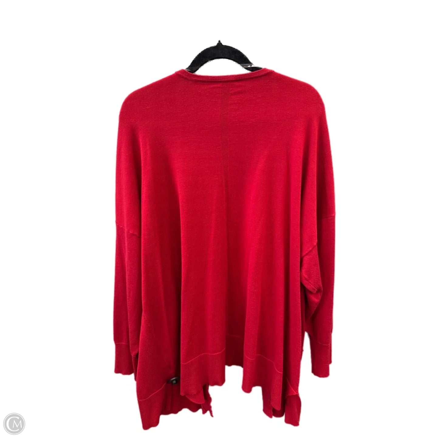 Cardigan By Terra & Sky In Red, Size: 3x