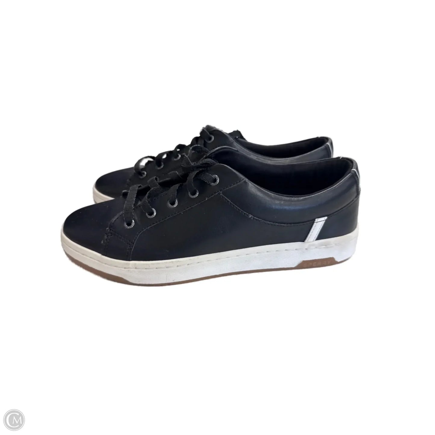 Shoes Sneakers By Sperry In Black, Size: 10