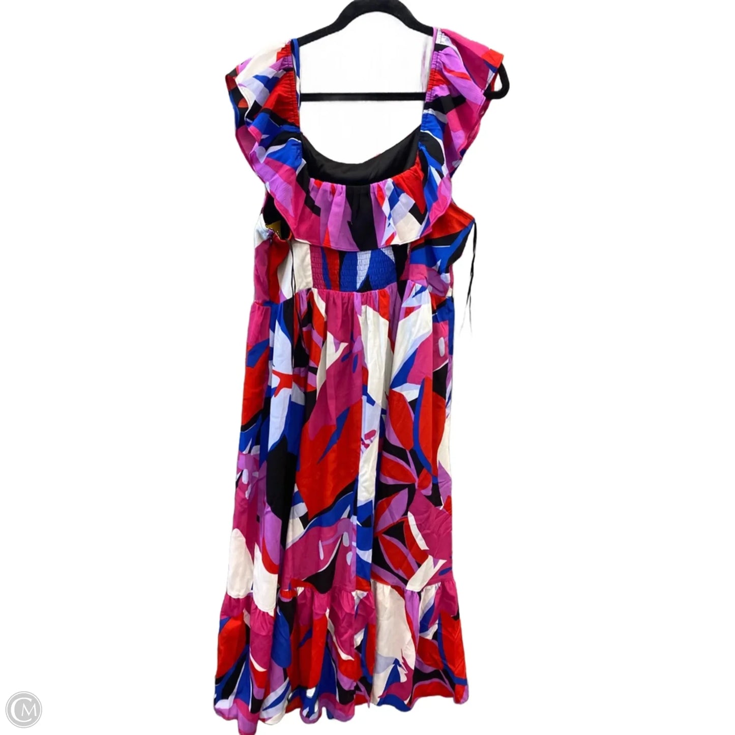 Dress Casual Midi By Nine West Apparel In Multi-colored, Size: Xxl
