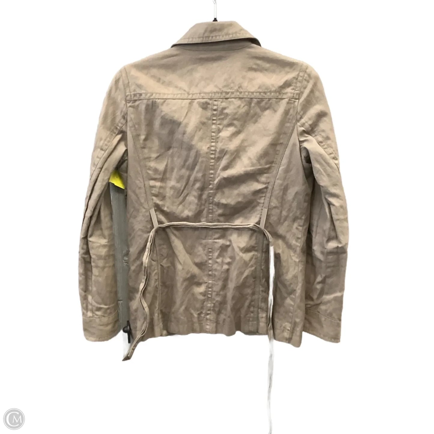 Jacket Utility By Liz Claiborne In Tan, Size: S