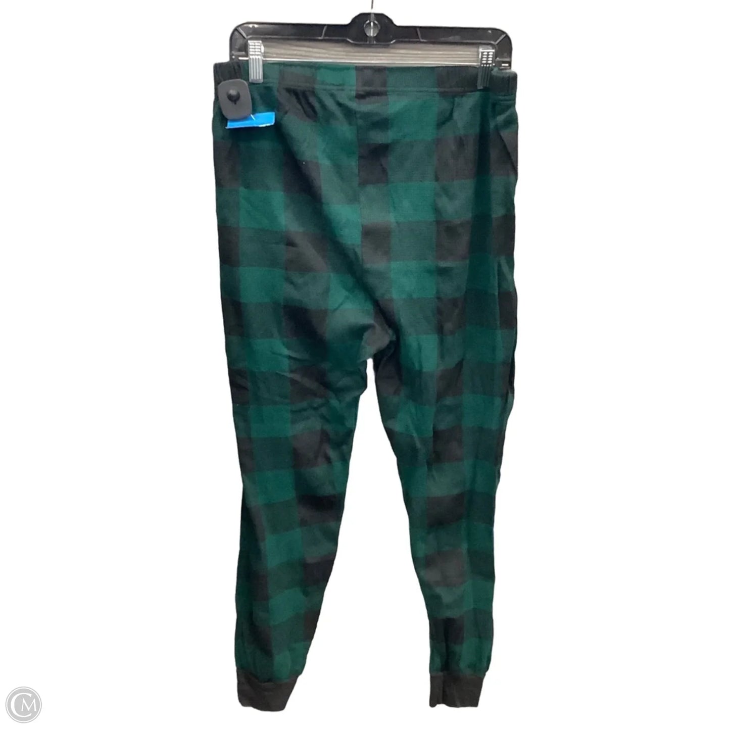 Pajamas 2pc By Clothes Mentor In Black & Green, Size: L