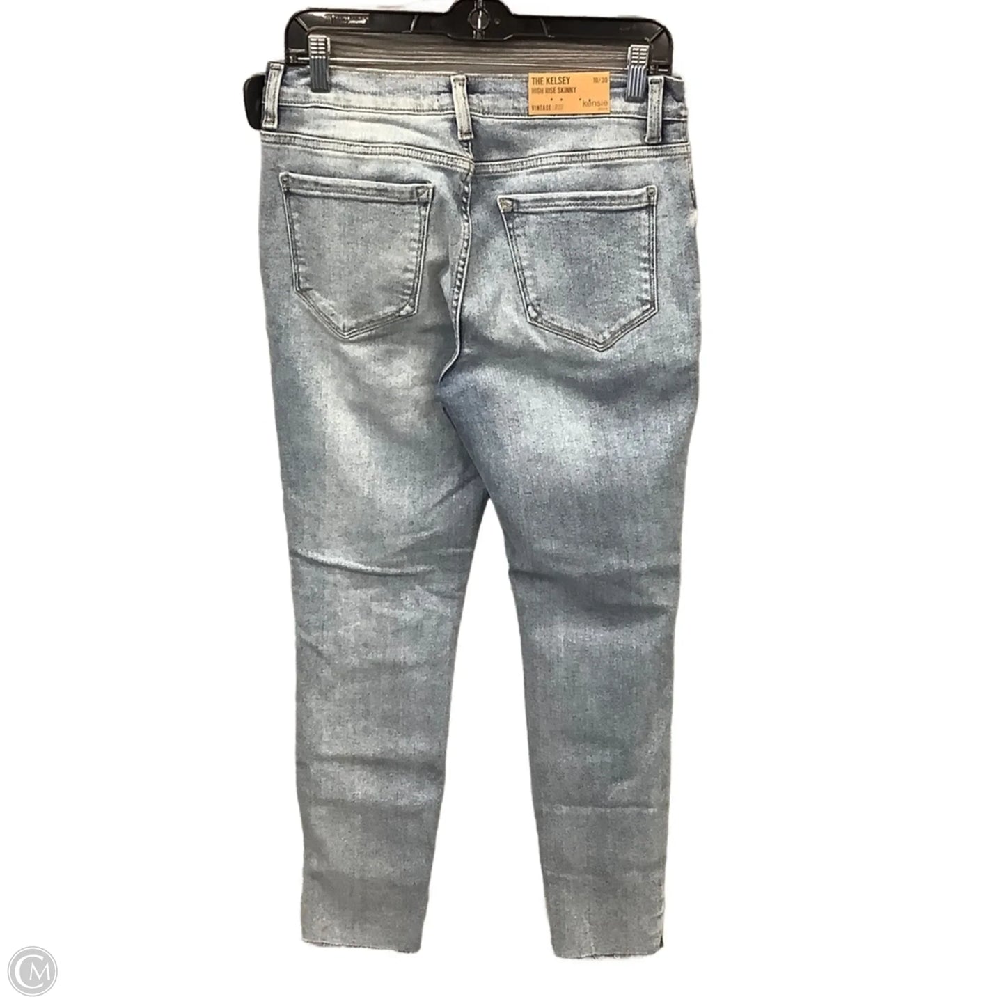 Jeans Skinny By Kensie In Blue Denim, Size: 10
