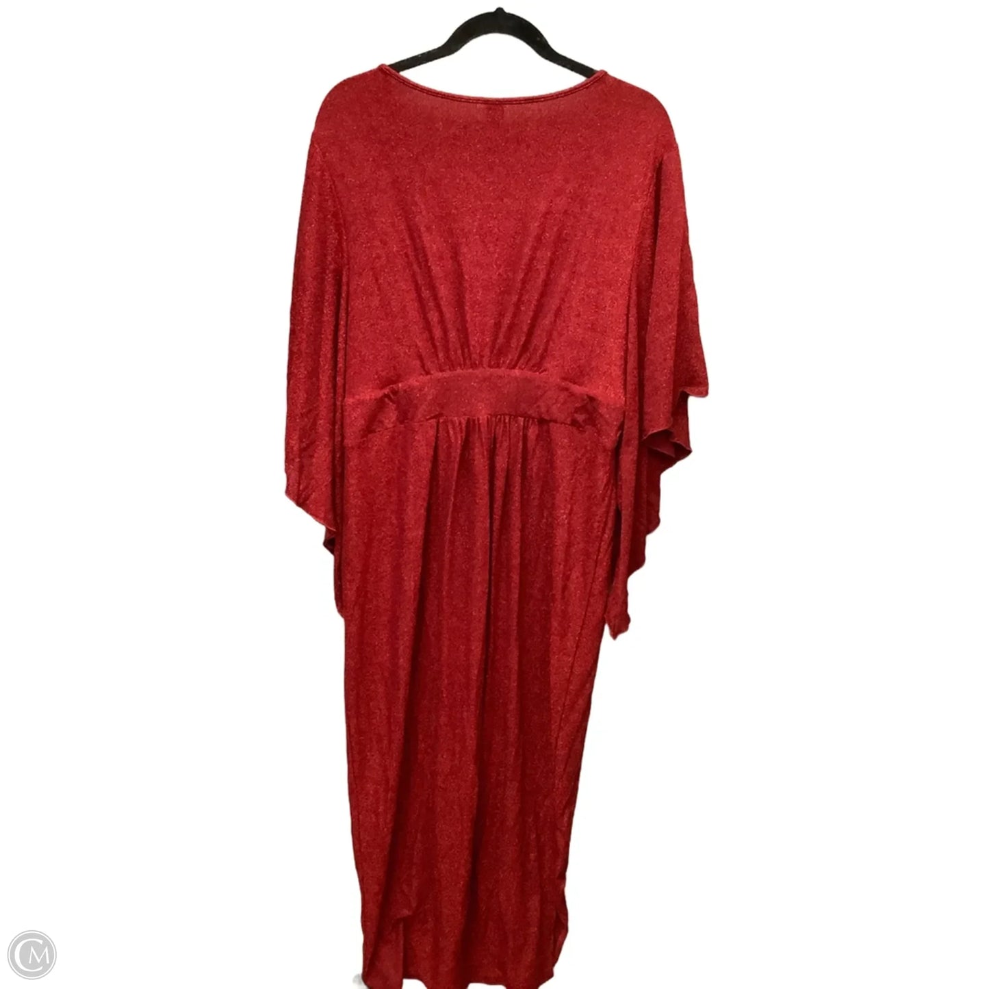 Dress Party Midi By Shein In Red, Size: 2x