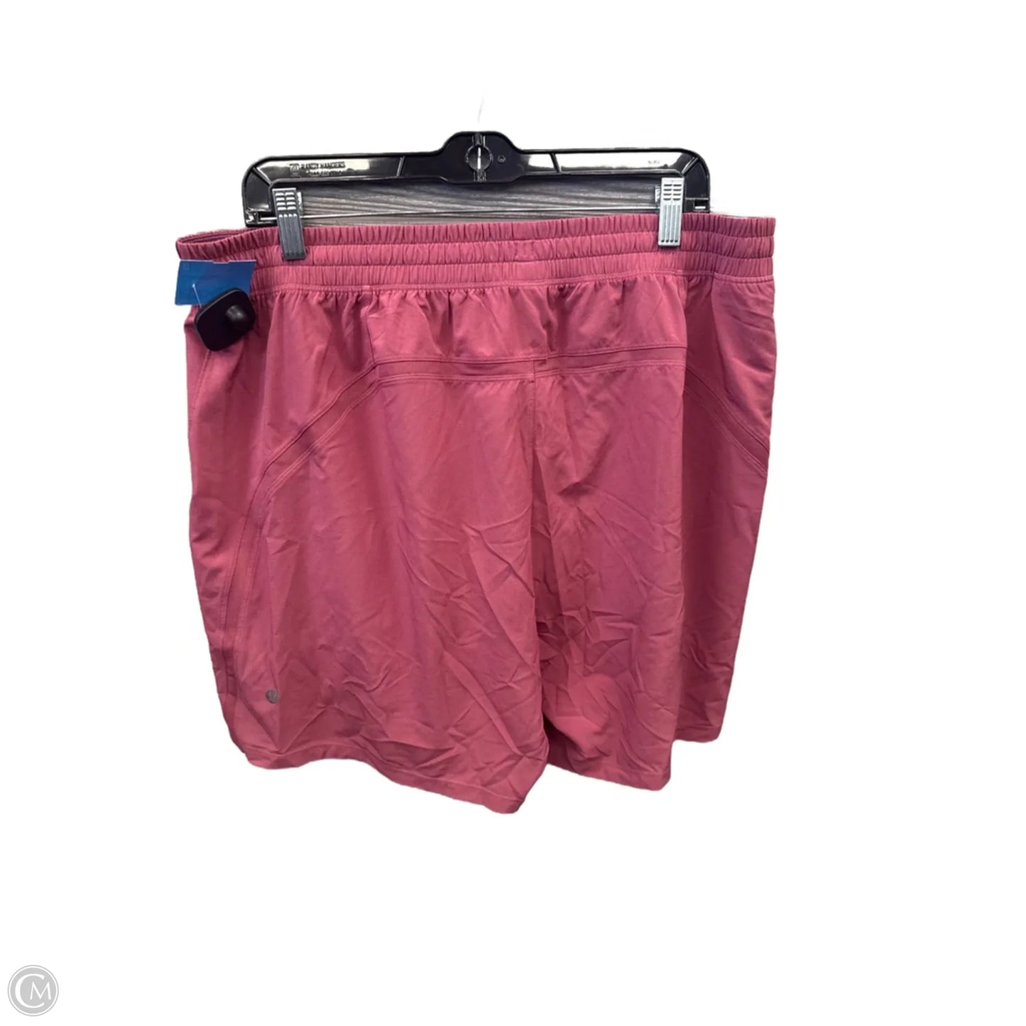 Athletic Shorts By Lululemon In Pink, Size: Xxl