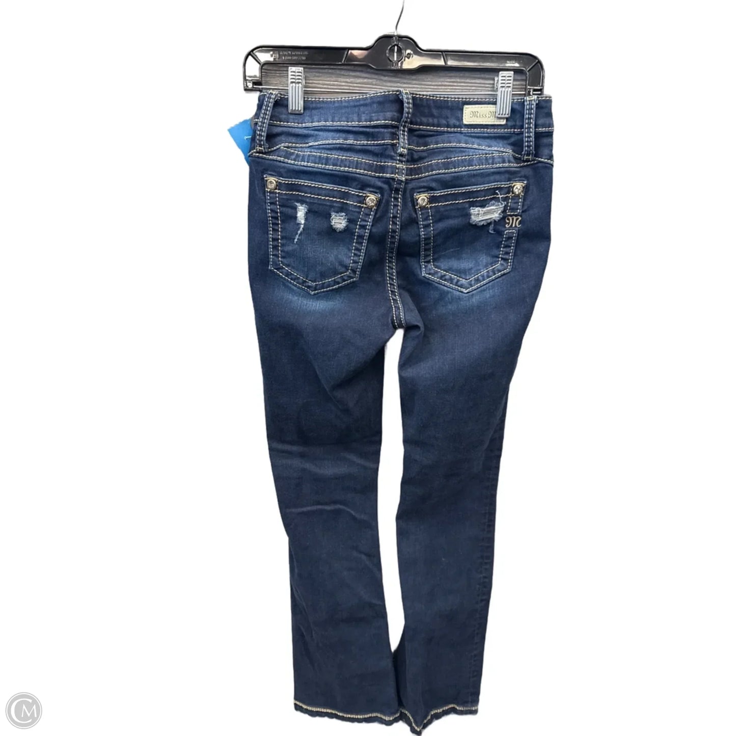Jeans Skinny By Miss Me In Blue Denim, Size: 2