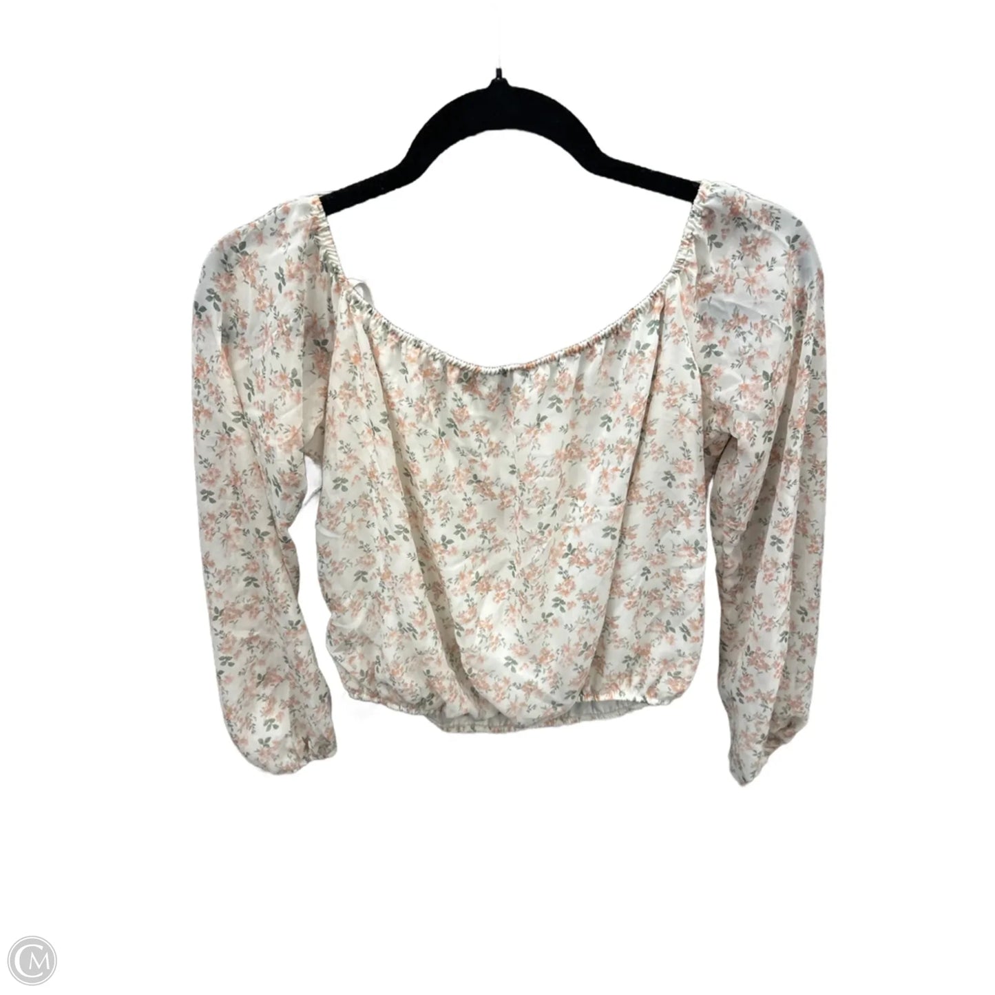 Blouse Long Sleeve By Windsor In Floral Print, Size: S