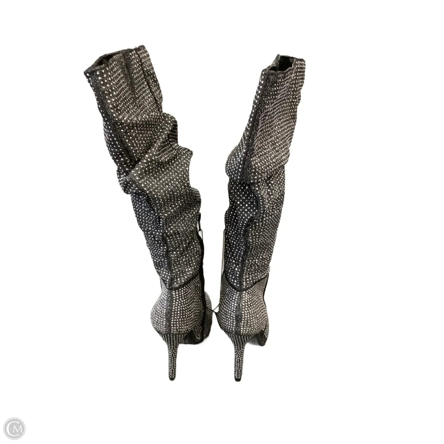 Boots Ankle Heels By Andiano In Grey, Size: 8