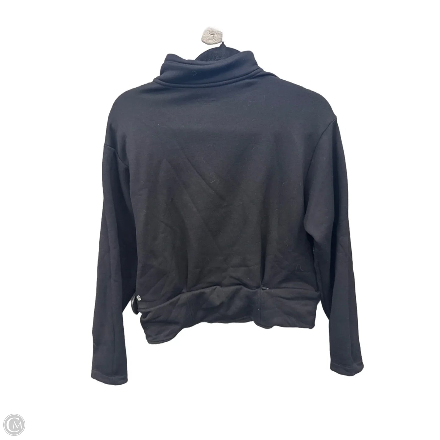 Athletic Sweatshirt Collar By Athleta In Black, Size: S