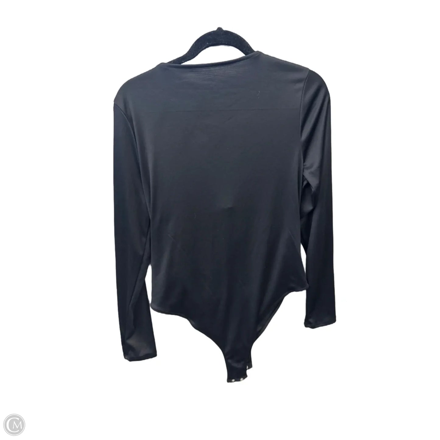 Blouse Long Sleeve By A New Day In Black, Size: L