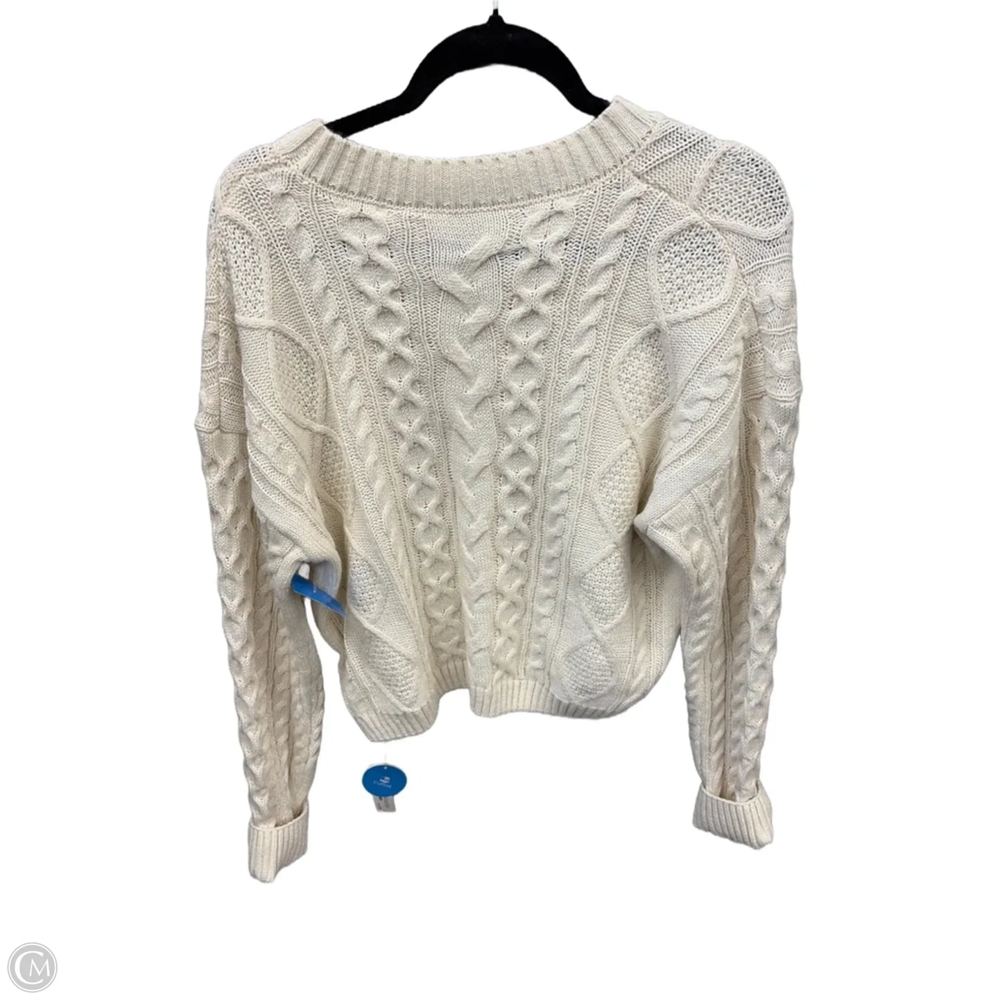 Sweater By Cupshe In White, Size: Xl