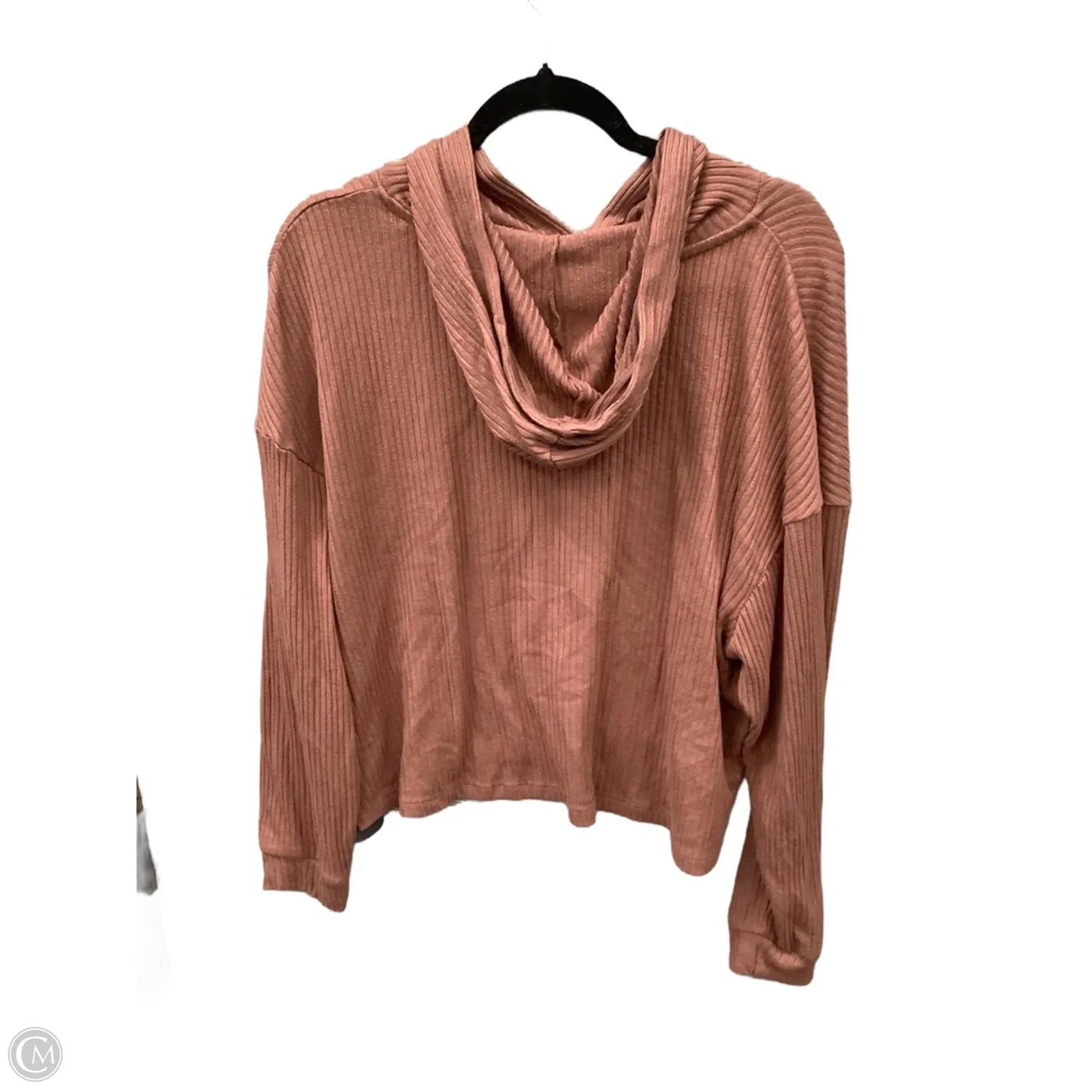 Top Long Sleeve By Colsie In Pink, Size: Xl