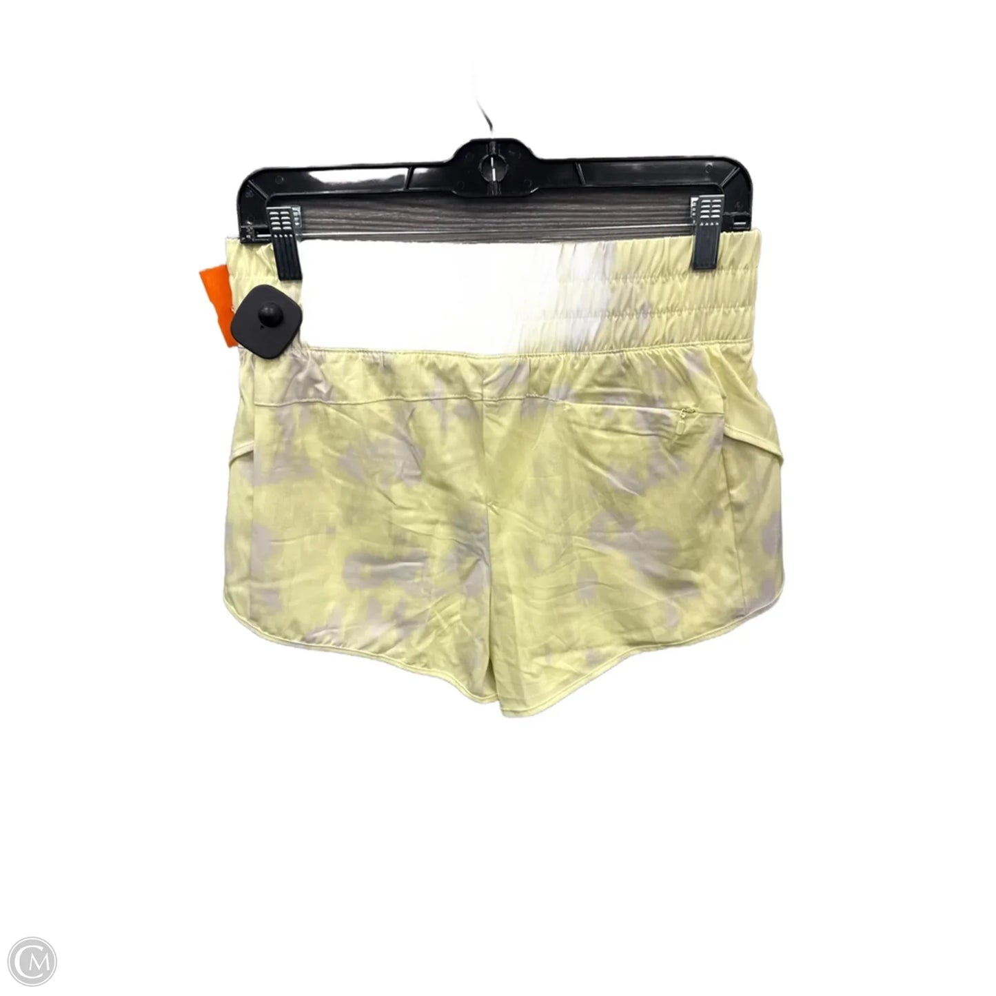 Athletic Shorts By Avia In Yellow, Size: S