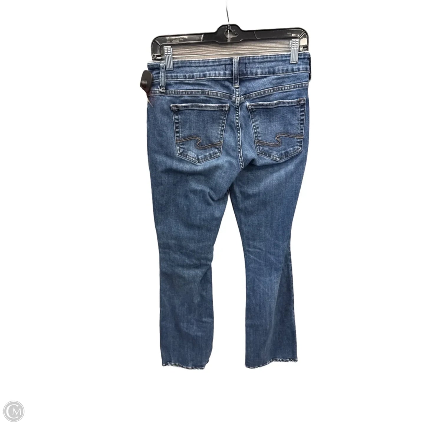 Jeans Straight By Silver In Blue Denim, Size: 8
