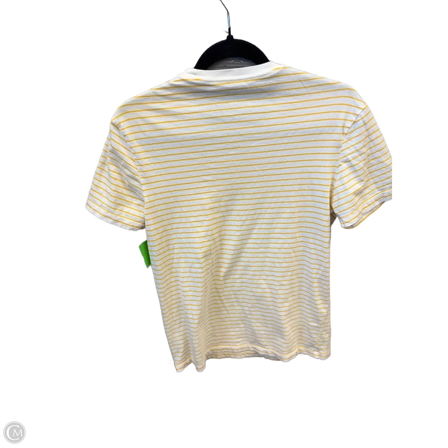 Top Short Sleeve By J. Crew In Striped Pattern, Size: S