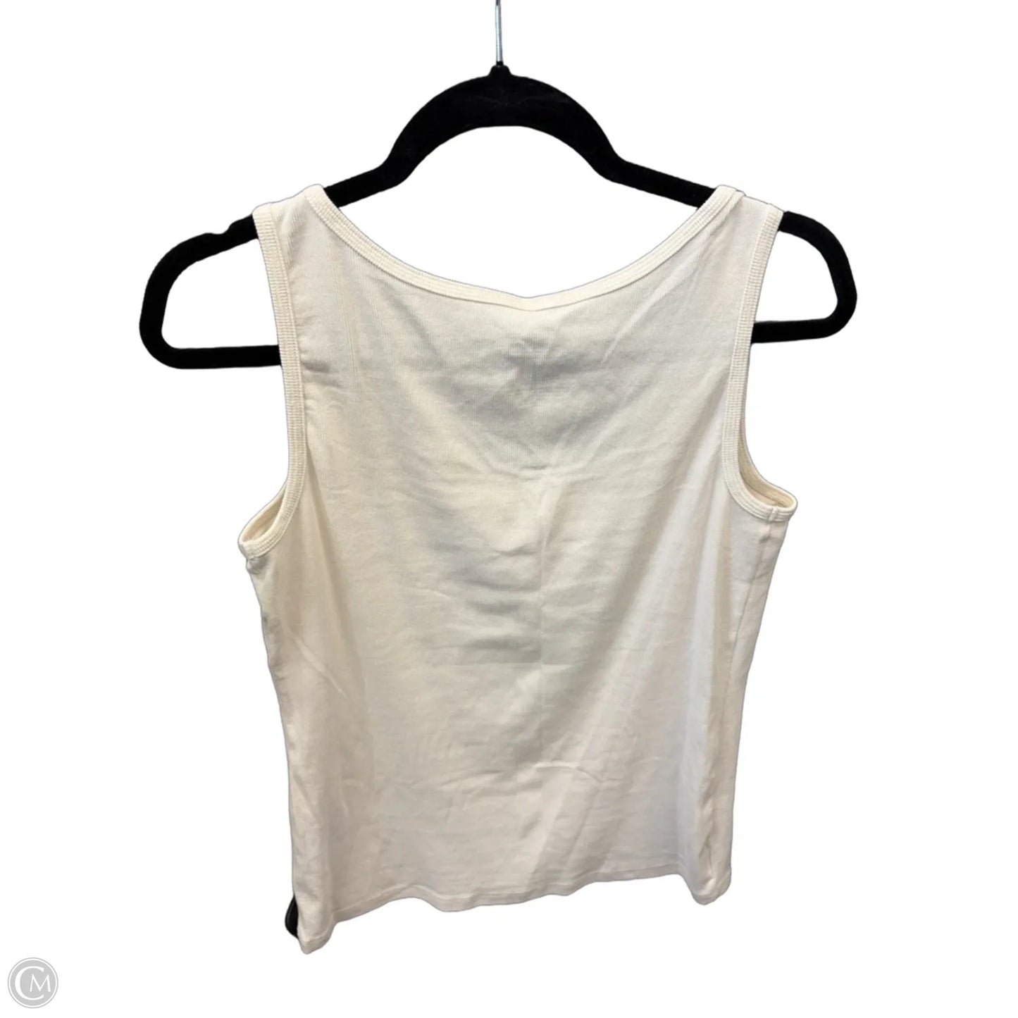 Tank Top By Sonoma In Cream, Size: L
