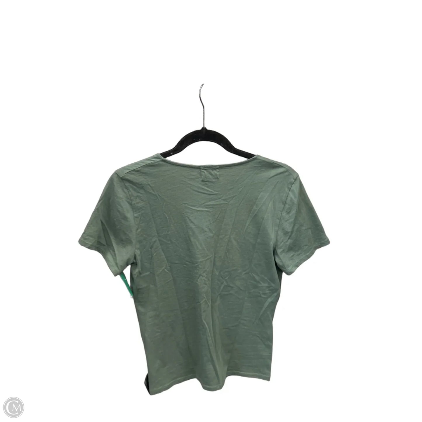 Top Short Sleeve By Nation In Green, Size: S