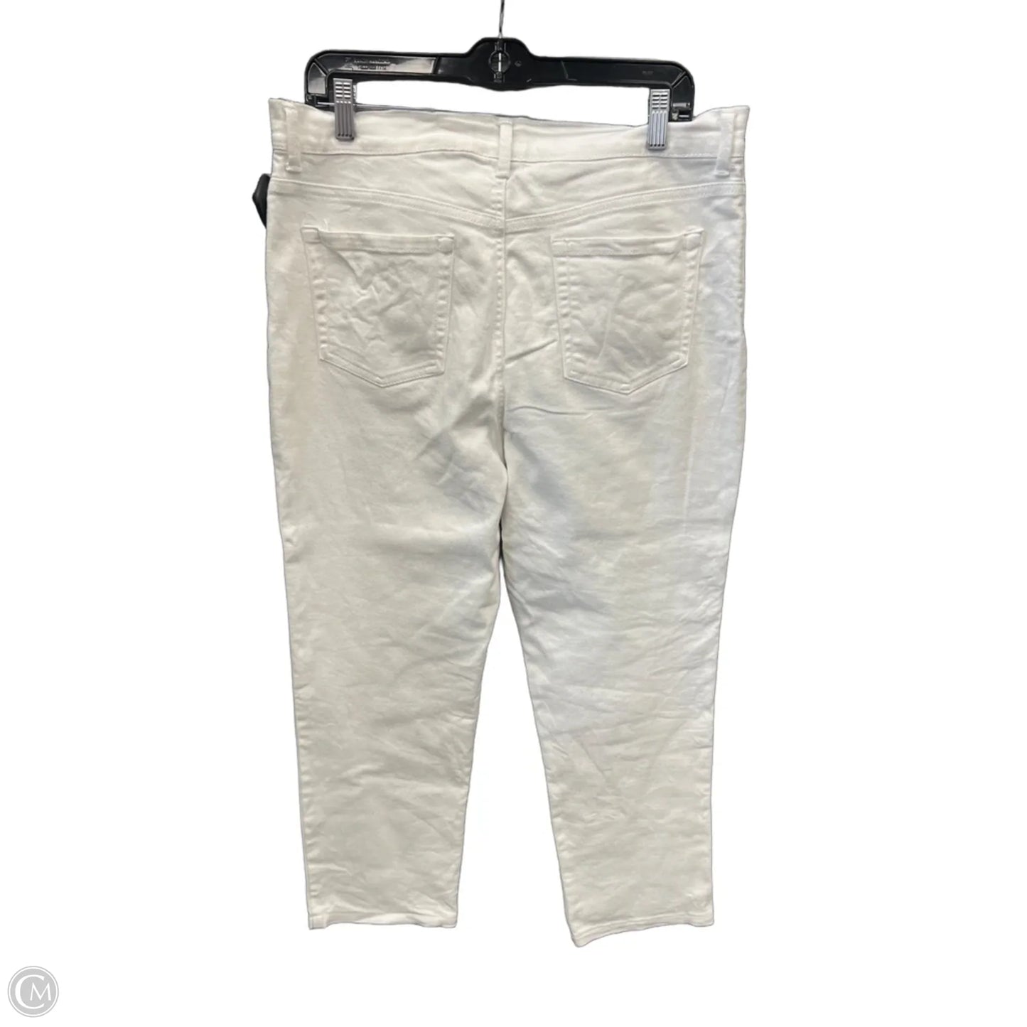 Jeans Straight By Gloria Vanderbilt In White, Size: 14p