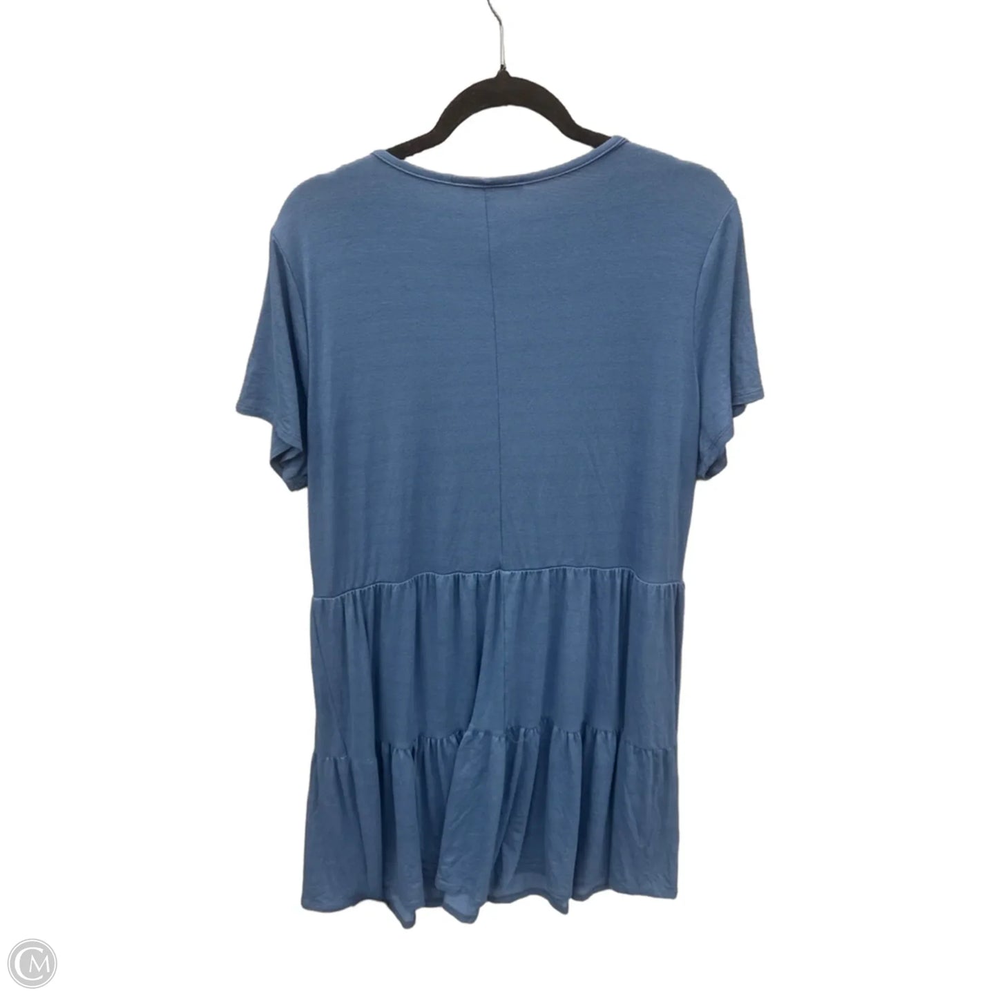 Dress Casual Midi By Clothes Mentor In Blue, Size: 2x