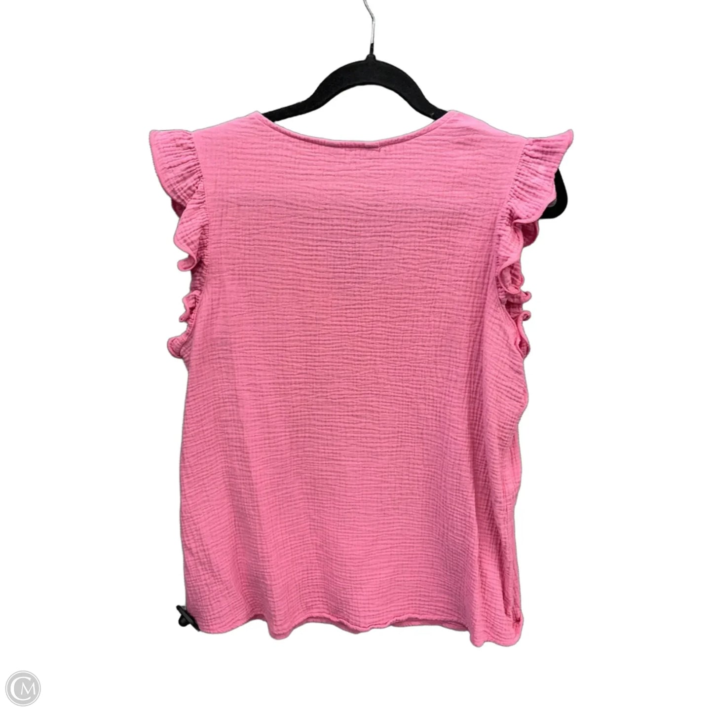 Top Short Sleeve By Dokotoo In Pink, Size: L