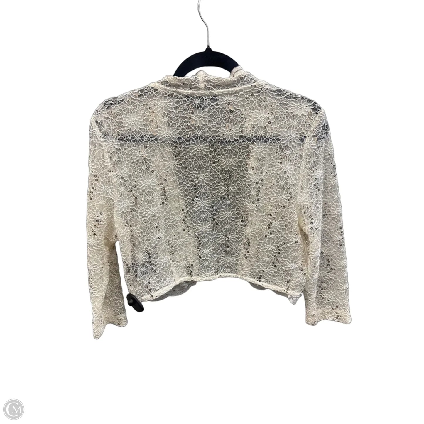 Bolero By R And M Richards In Cream, Size: M