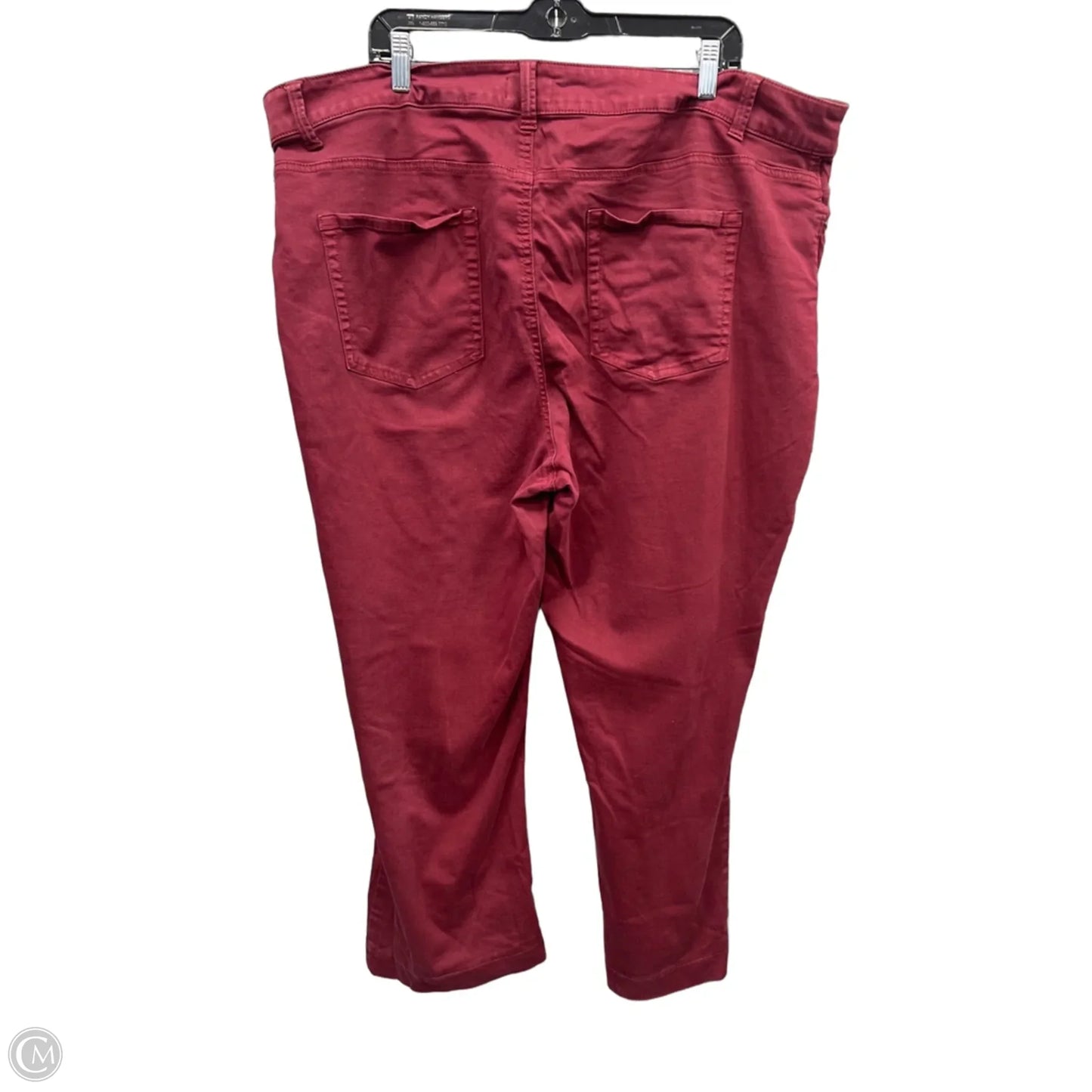 Jeans Skinny By Maurices In Red, Size: 24