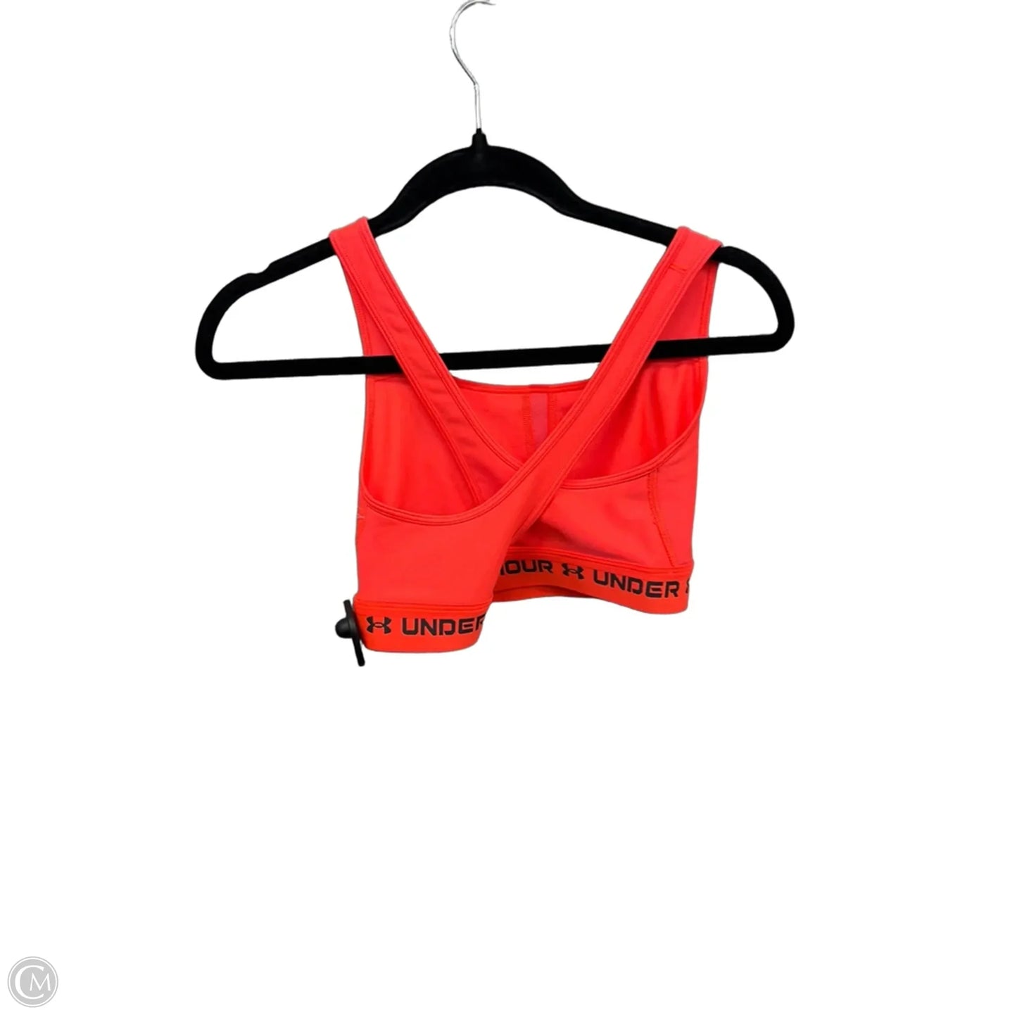 Athletic Bra By Under Armour In Orange, Size: M