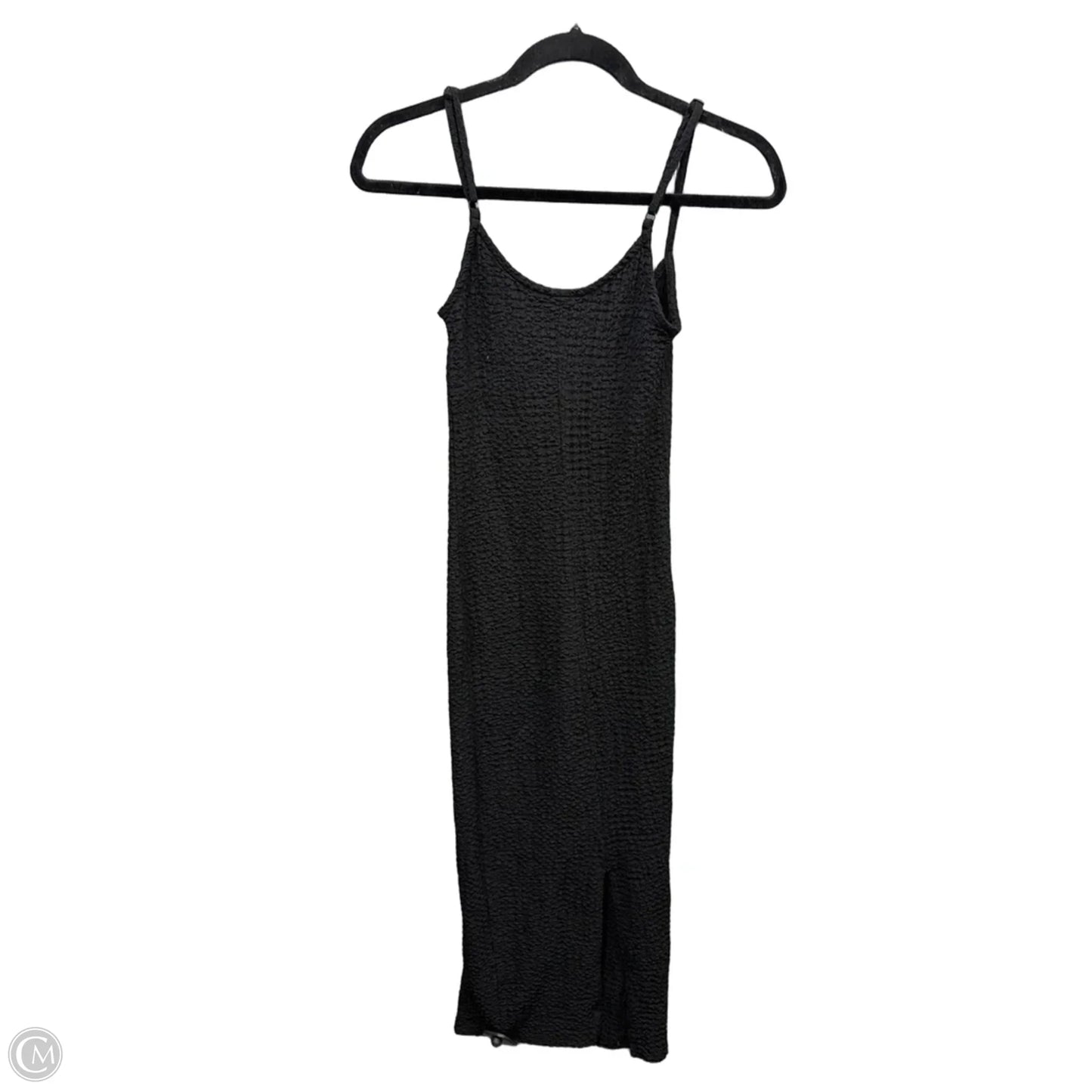 Dress Casual Maxi By H&m In Black, Size: Xs
